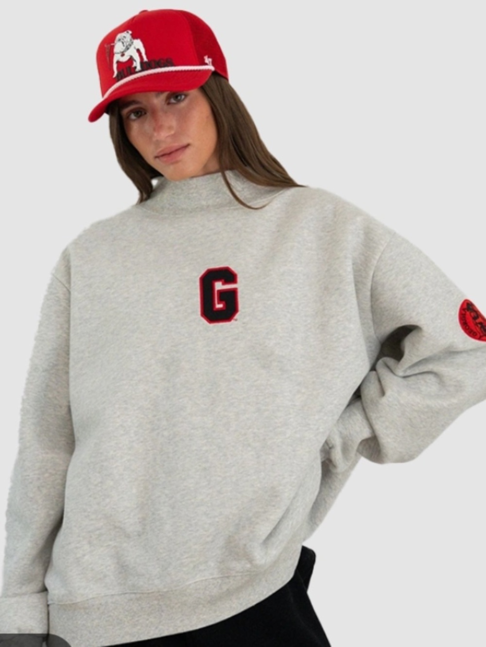 Parek UGA Mockneck